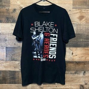 Blake Shelton Heros And Friends 2020 Tour T-Shirt Large